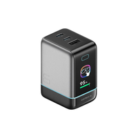 CukTech酷态科 6号Ultra 65W氮化镓充电器 100W屏显-单体