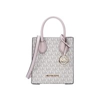 MICHAEL KORS Mercer系列经典法式复古老花拼色女单肩包手提包