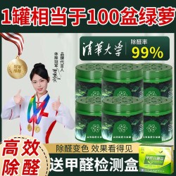 老爸推荐除醛小绿罐果冻母婴室内长效甲醛清除剂新房装修孕妇除味