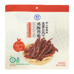 盒马 高蛋白风干鸡胸肉条 柴火糊辣味 258g