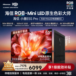 海信 小墨系列 65E5S-PRO 液晶电视 65英寸 伸缩挂架