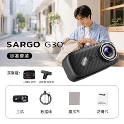 山狗 G30 拇指运动相机vlog随身记录仪4K高清胸前第一视角拍摄像机