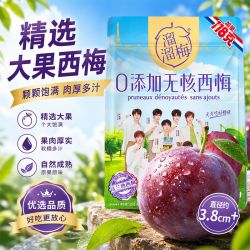 溜溜梅 西梅无核西梅618g梅子果干果脯零食节日分享