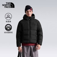 北面 26秋冬新款羽绒服户外男600蓬鹅绒防风防泼水保暖连帽外套8M66 JK3 XL