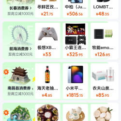 京东 政府消费券 新增长春/云南彩云/重庆巴南/深圳前海/南昌县/宁夏红酒/广西东盟全国通用消费券等