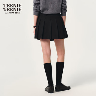 TEENIE WEENIE 绵羊毛混纺 黑色 L 半身裙