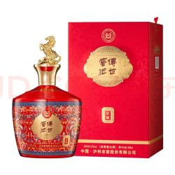 泸州老窖 52度 浓香型白酒 999ml 礼盒装