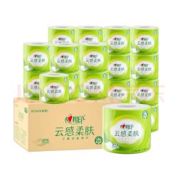 心相印 有芯卷纸云感4层150克*24卷
