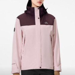 伯希和 冲锋衣三合一外套夹克登山服 抓绒两件套