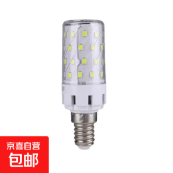 京喜 睦星超亮led灯泡三色变光蜡烛灯泡家用节能灯小螺口玉米灯 E14小螺口-直销 12瓦三色变光