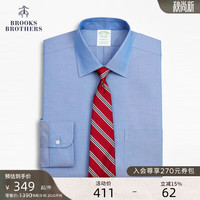 Brooks Brothers BrooksBrothers）[京东独家][易打理]男士牛津纺细点印花免烫修身衬衫