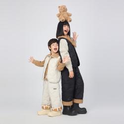波司登 儿童羽绒裤中大童宽松廓形撞色保暖男女童长裤户外露营
