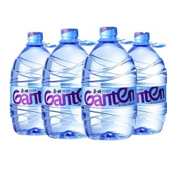 景田 天然饮用泉水4.6L*4桶装家庭饮用水纯净水大桶整箱泡茶新包装