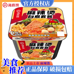 海底捞 自热火锅东北麻辣烫浓汤番茄浓郁麻酱宿舍户外加餐自煮火锅