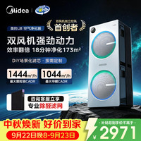美的 KJ1500G-U8 双风机除甲醛 150m³/h CADR 家用空气净化器