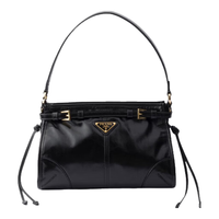 PRADA Bonnie 牛皮革 黑色 单肩手提包