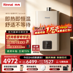 林内 Haier 海尔 JSQ31-GD61R 燃气热水器 16L