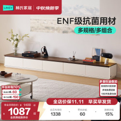 林氏家居 ENF落地电视柜客厅2026新款收纳储物柜一体茶几RI1M