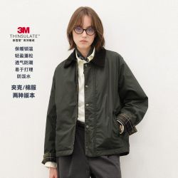 714STREET 新雪丽暖绒防水猎装棉服