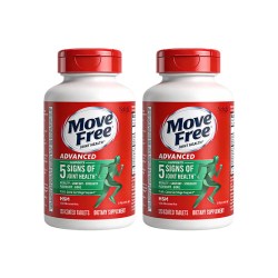 益节 美国直邮Schiff Move Free益节氨糖维骨力软骨素绿瓶胶囊*2瓶装
