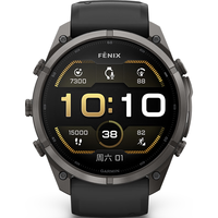 佳明 Fenix9 Pro 51mm钛合金 AMOLED屏 黑 蓝牙版 智能手表