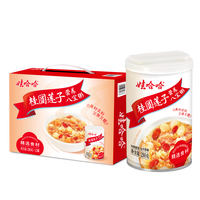 娃哈哈 桂圆莲子八宝粥280g*12罐 五谷营养早餐速食即食代餐