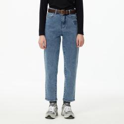 TEENIE WEENIE 女牛仔裤小熊女装牛仔裤春秋季时尚基础款通勤简约舒适休闲裤子