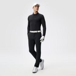 FILA 男装运动裤男士简约舒适百搭基础防晒直口针织长裤