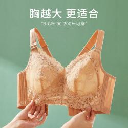 千奈美 全罩杯蕾丝聚拢防下垂文胸