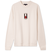 TOMMY HILFIGER 【斜纹毛圈】Tommy Hilfiger秋冬男经典刺绣旗标休闲运动圆领卫衣