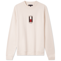 TOMMY HILFIGER 【斜纹毛圈】Tommy Hilfiger秋冬男经典刺绣旗标休闲运动圆领卫衣