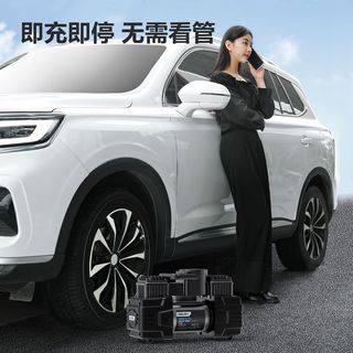 车载充气泵汽车用双缸便携式小轿车高压大功率轮胎自动打气泵