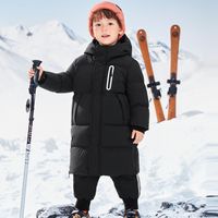 巴拉巴拉 儿童羽绒服男童女童外套宝宝冬装新款童装中长款洋气