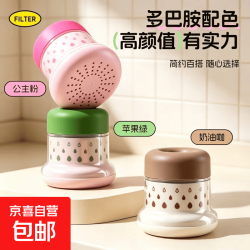 新款多巴胺水龙头过滤器家用五层过滤增压防溅厨房过滤器 随机颜色