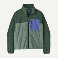 Patagonia 自营欧洲直邮Patagonia巴塔哥尼亚 女士森林绿聚酯纤维拼接口袋夹
