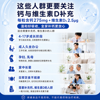 CORE ESCORT 钙维生素D软胶囊