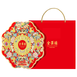 全聚德 锦绣霓裳月饼礼盒 680g