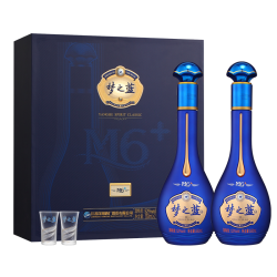 洋河 梦之蓝 蓝色经典 M6+ 52%vol 浓香型白酒
