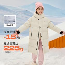巴拉巴拉 新年拜年服亲子防风防水透湿儿童羽绒服男童女童加厚中长款冬装