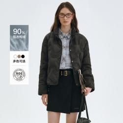 TEENIE WEENIE 小熊女秋冬90鸭绒轻薄羽绒服短外套