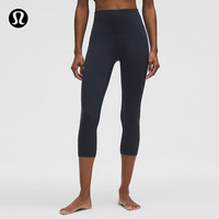 lululemon 丨Align™ 女士运动高腰中长紧身裤 21" 芯吸 海军蓝(LW6BGFS)