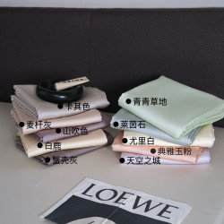 天丝床单纯天丝莱赛尔床单单件 夏季冰感透气亲肤 家用双人床单品