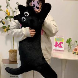 「超萌好物」ins风可爱猫咪抱枕沙发床上陪睡解压治愈毛绒玩偶