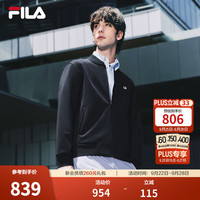 FILA 高级简约外套夹克秋冬季男款通勤商务休闲质感利落版型菁英风 传奇蓝-NV 2XL 185/104A/XXL