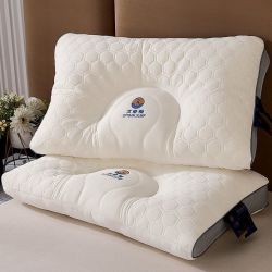 头等舱云端太空舱枕头护颈椎助睡眠低单双人家用枕芯不塌陷不变形
