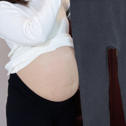 孕妇瑜伽裤夏季无痕280斤夏装无托腹春秋高弹显瘦外穿孕期打底裤