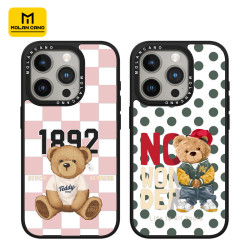 MOLAN CANO韩国菲林二合一萌熊磁吸苹果iPhone17/16/promax手机壳