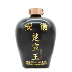 楚宣王珍藏6酒52度白酒1.5L/坛 浓香型纯粮食酒礼盒装52度1.5L