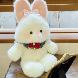 会跑步狐狸玩偶女生睡觉抱娃娃可爱小兔公仔熊猫毛绒玩具生日礼物