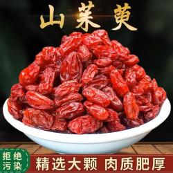 山茱萸肉100g克新货无核山庾肉枣皮茶山芋肉山萸肉